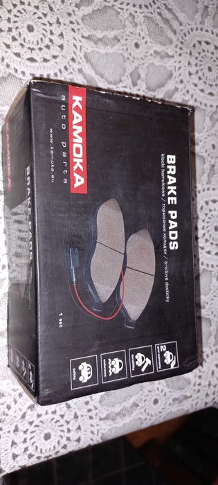 Kamoka Jogo de pastilhas para travão de disco (eixo dianteiro)