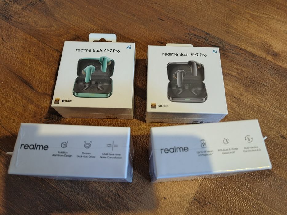 Навушники Realme Buds Air 7 Pro ,глобальна версія, шумодав, LHDC 5.0