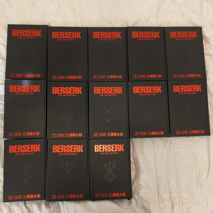 Berserk Deluxe Edition tomy 1-13