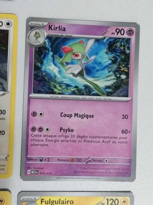 14 Cartas Pokémon McDonald's (Francês)