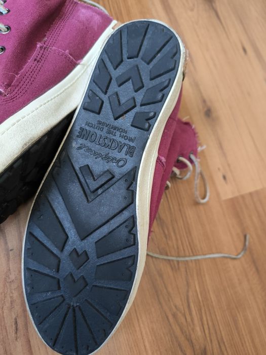 Blackstone buty męskie 43 trampki wysokie burgund