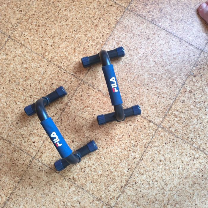 Pegas / Suportes para flexões FILA (Push Up Bars) — Em excelente estado