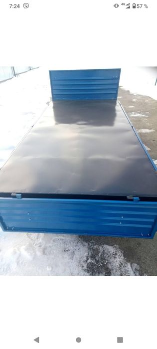 Прицеп двох осьний для мототрактора,трактора