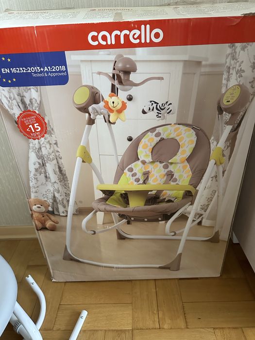 Carrello Стільчик-гойдалка "Carrello" Nanny 3в1
