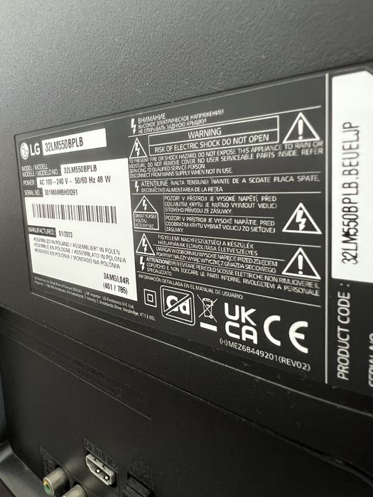 TV LG 32 polegadas