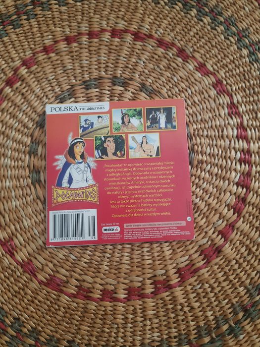 VCD z bajką Pokahontas