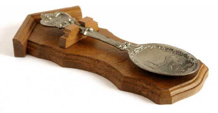 Подарунок на олов'яне весілля (10 років шлюбу) -  олов'яні ложки 2 шт.