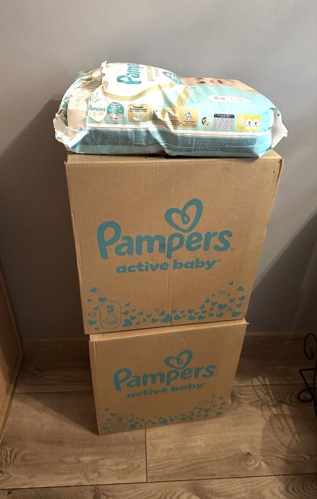 Pampersy active baby