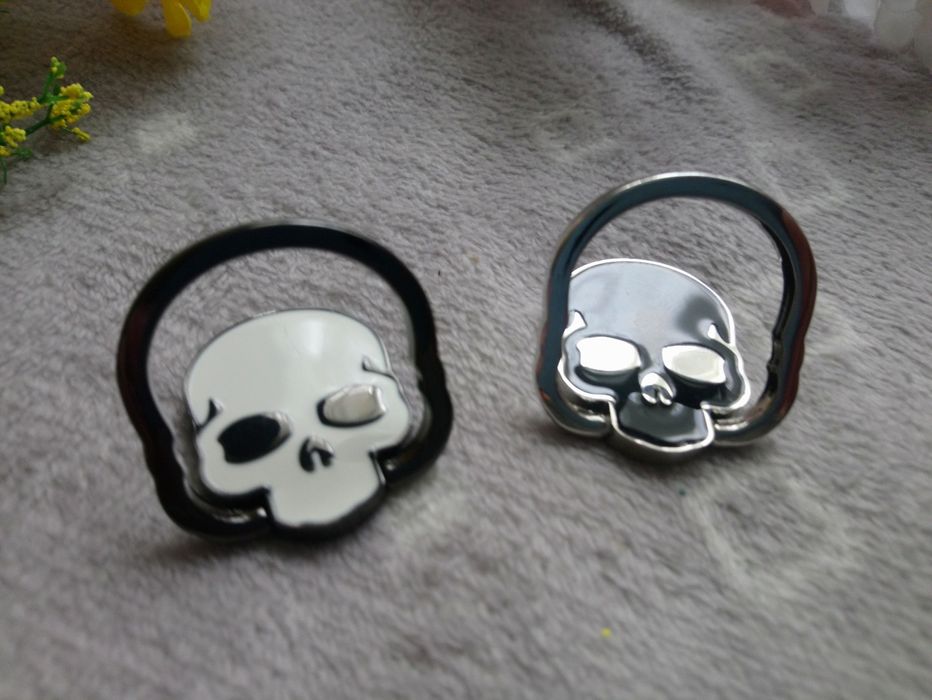 Uchwyt do tel czaszka 2szt przyklejany