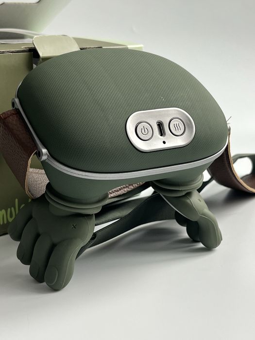 Бездротовий масажер для шиї та спини 6D | Подарунок мамі дружині