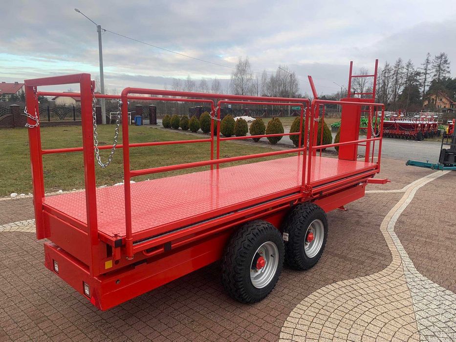 Platforma Sadownicza T031/2 Lisicki tandem 2-osiowa, dwa siłownik