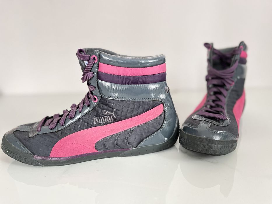 кросівки кеди 39р Puma  WNS 2-9 MID ELEGANT QUILTED
