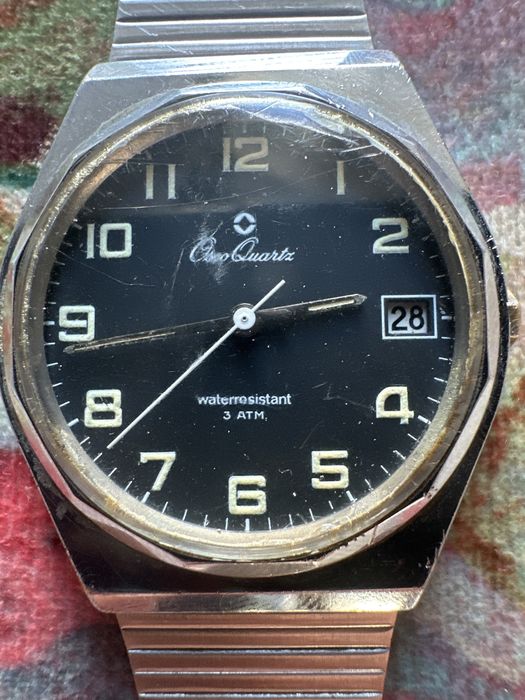 OscoQuarz Swiss Made zegarek Osco Eta 960.111 sprawny