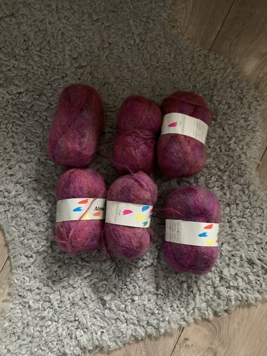 Motek drops wełny  moher kids