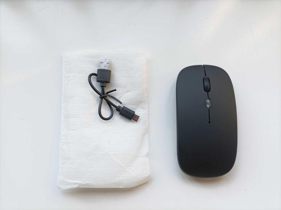 Rato USB recarregável | Dual mode | Bluetooth e Wireless