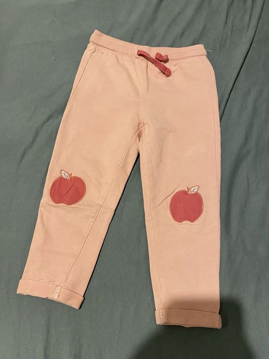 Różowe spodnie dresowe 98 socute dla dziewczynki