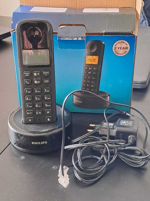Telef. Sem Fios Philips + Telefone Avançado PT Comunicações (SDX 17C)