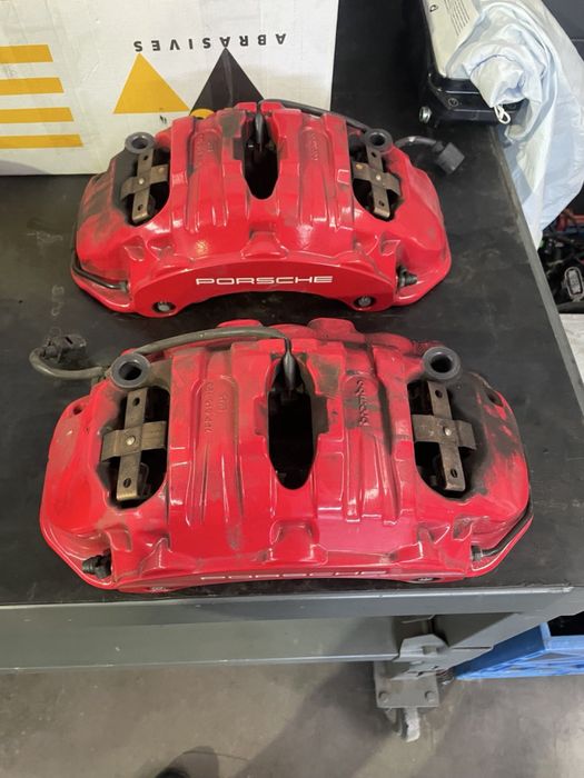 Conjunto de pinças travão  travagem porsche taycan