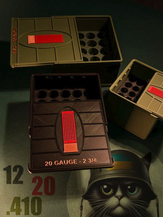 Коробки для нарізноі зброї 12,16,20,410 Коробки для патронов