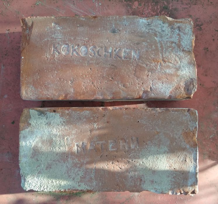 Cegła sygnowana Kokoszken Matern