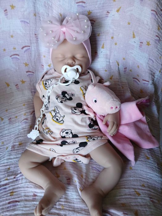 Bebé Reborn original todo em silicone agora descida de preço