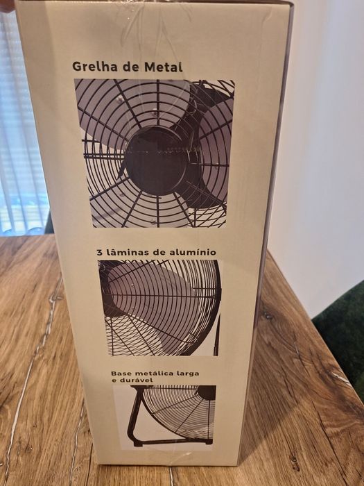 Ventoinha Nova, ainda embalada 3 velocidades
