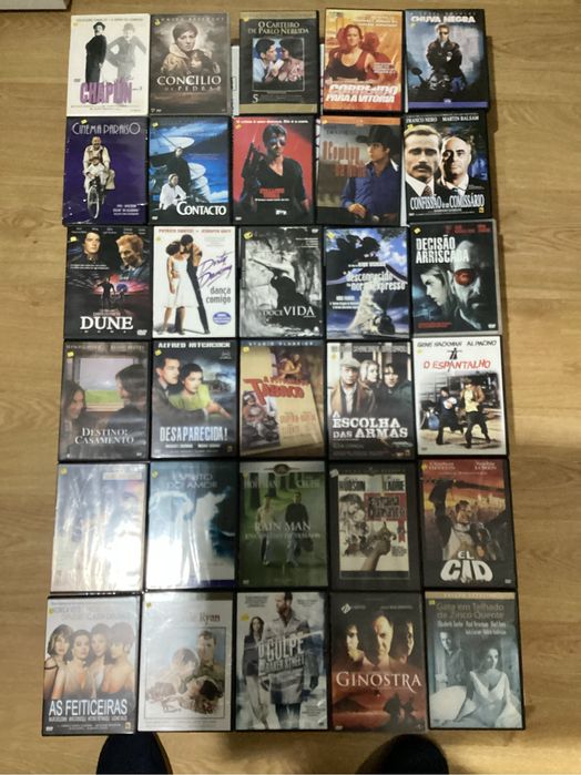 Filmes em dvd  para todos gostos
