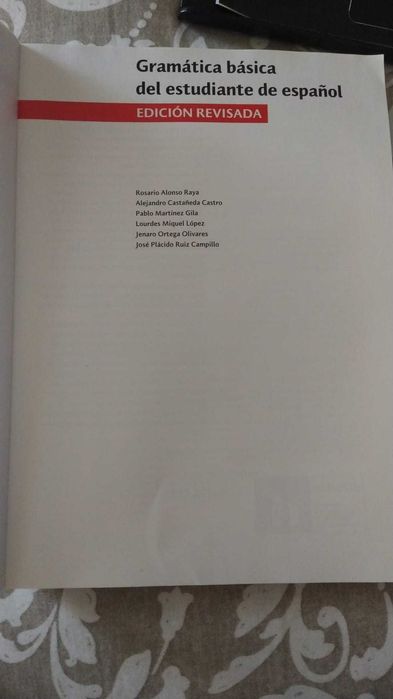 Gramática básica del estudiante de español A1-B1