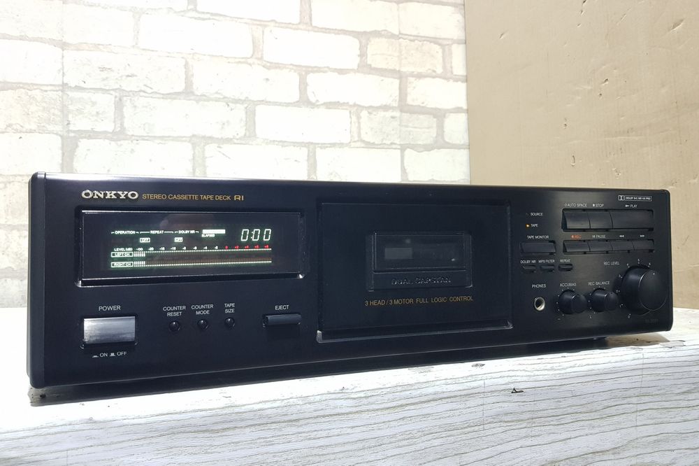 3 Head Стерео касетна дека/касетная  Onkyo TA-2051 б/у з Німеччини