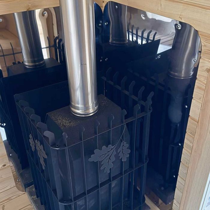 Sauna ogrodowa QUADRO mini 185 cm do samodzielnego montażu