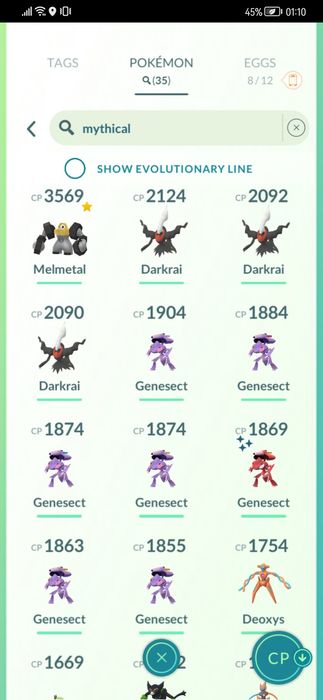 Pokemon account - 7 years old