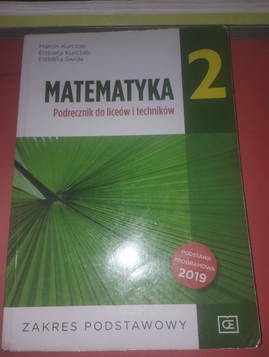 Matematyka 2 podrecznik