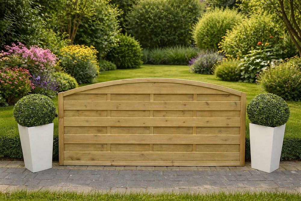 Pergola Płot Ogrodowy Tarasowy 180 cm x 120 cm wys