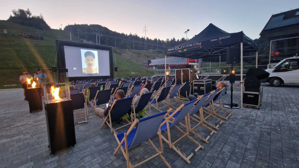 Kino plenerowe , Kino letnie  + 100 leżaków - małopolska i cała polska