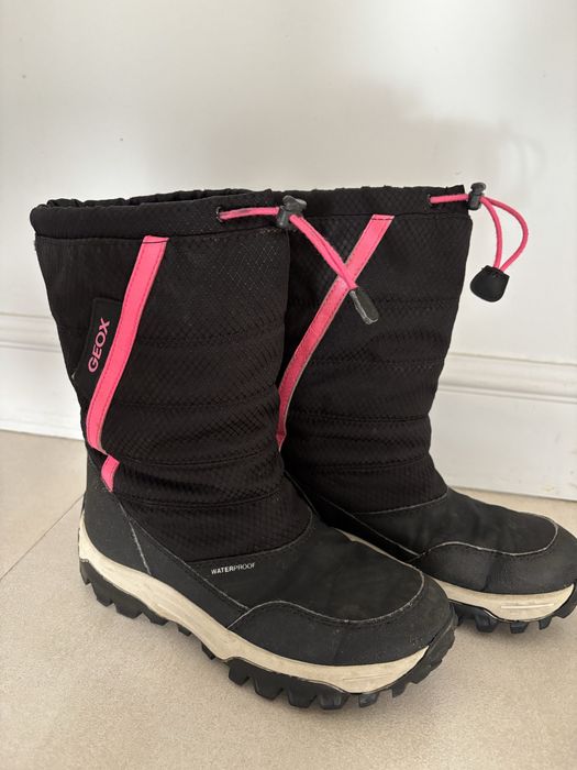 Śniegowce Geox kozaki buty zimowe 35