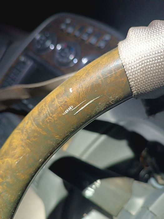 Mercedes-Benz Руль дерево