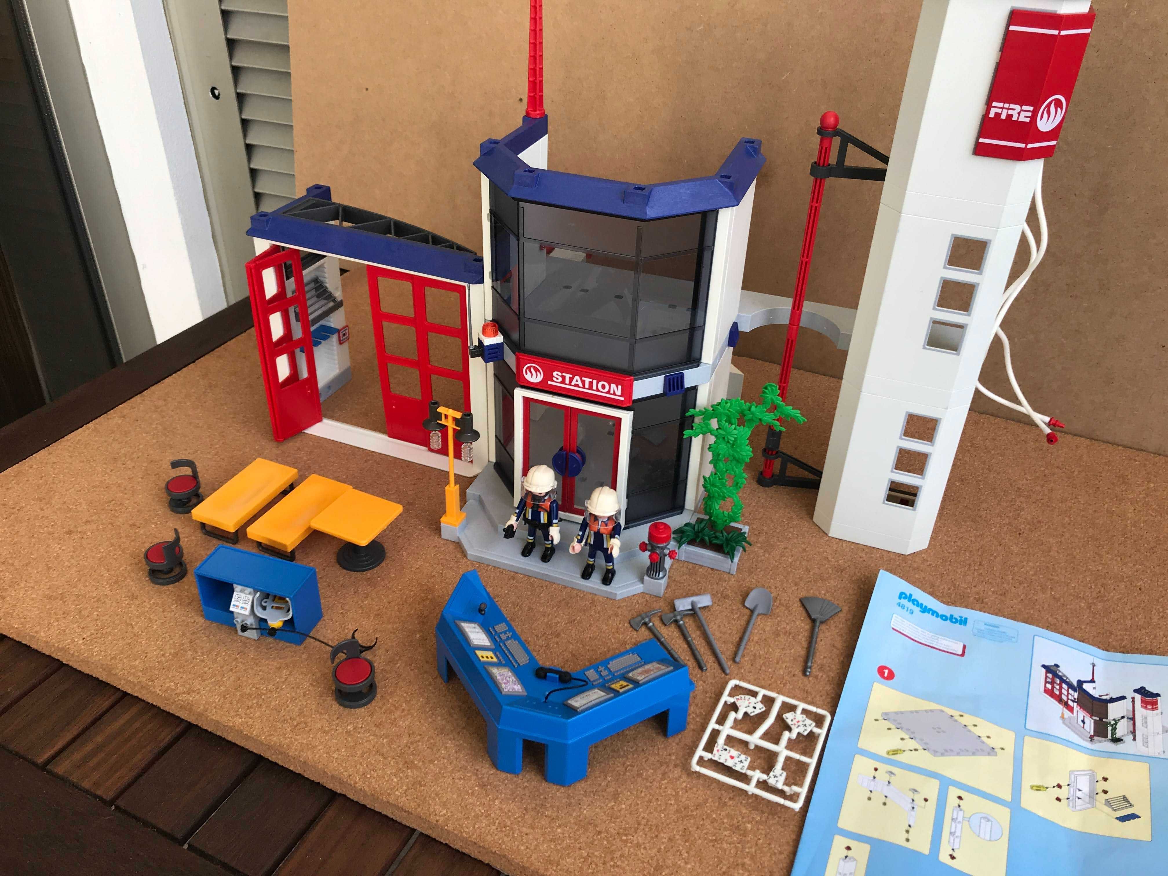Playmobil fire station 4819 new arrivals