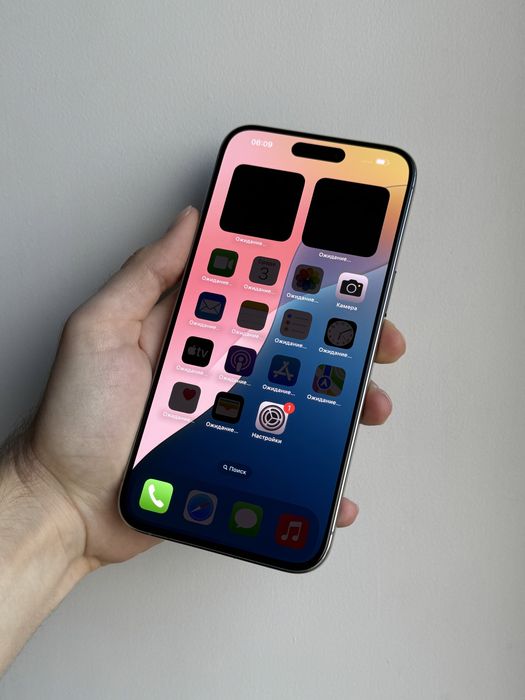 iPhone 15 Pro Max 256 Gb Natural Titanium Neverlock АКБ 88% Физ Сим