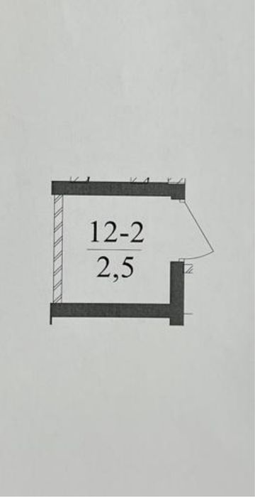 БЕЗ % 1к, просп.Гузара 46-Б, з КОМОРОЮ 2,5 кв.м,Берестейська,Вокзальна