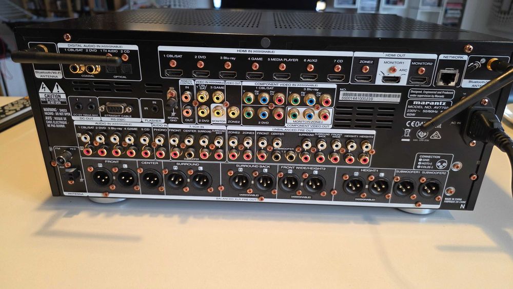 Marantz AV7702 – 11.2-kanałowy przedwzmacniacz AV  4K passthrough