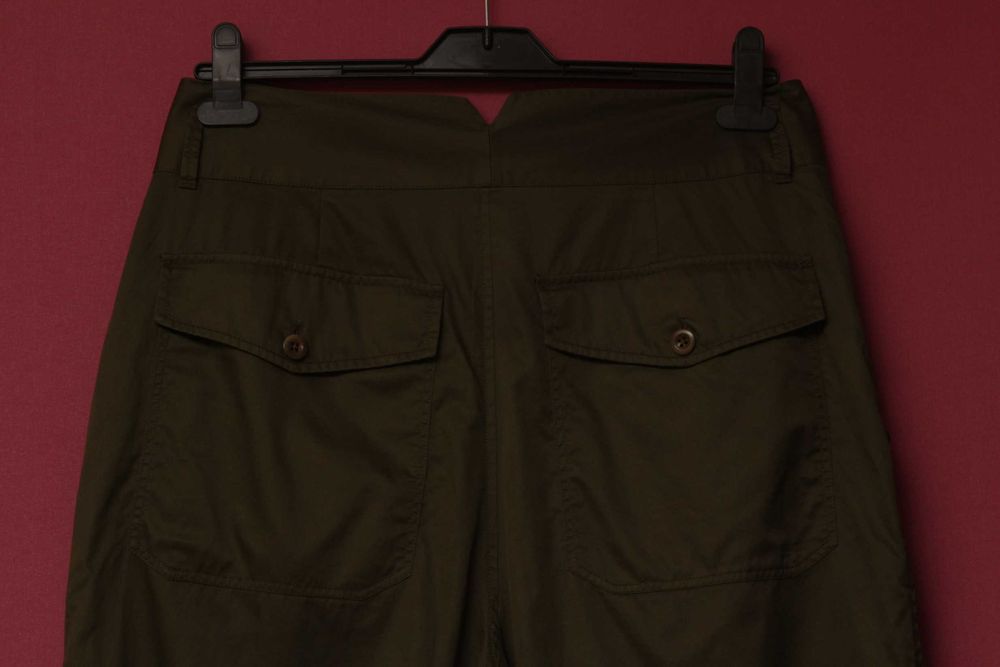 Polo Ralph Lauren рр 12 L милитари брюки из хлопка подстреленые