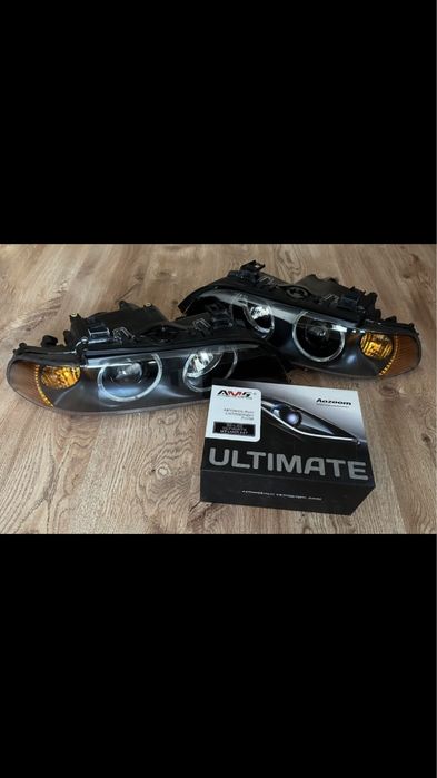 Фари BMW E39 BI LED Hella ремонт фар БМВ Е39 реставрация фар БМВ Е38