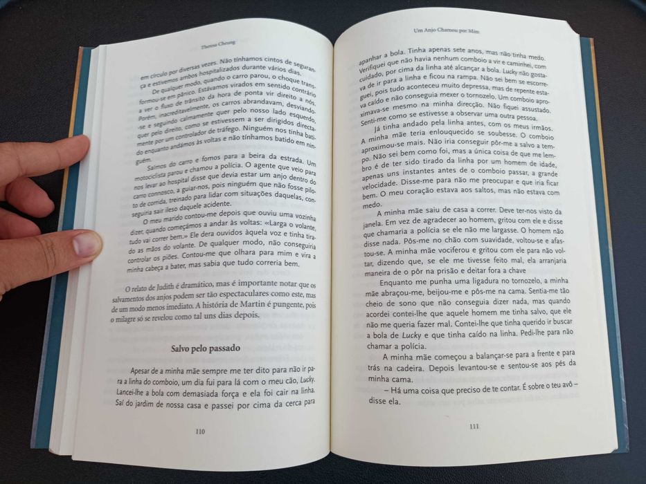 Livro "Um Anjo Chamou Por Mim", Theresa Cheung