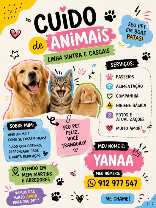 Cuido do seu pet