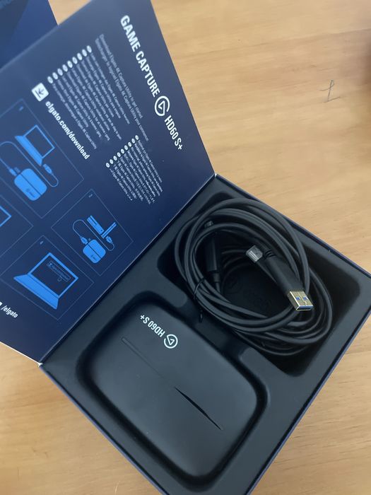 elgato HD60 S+ como nova.