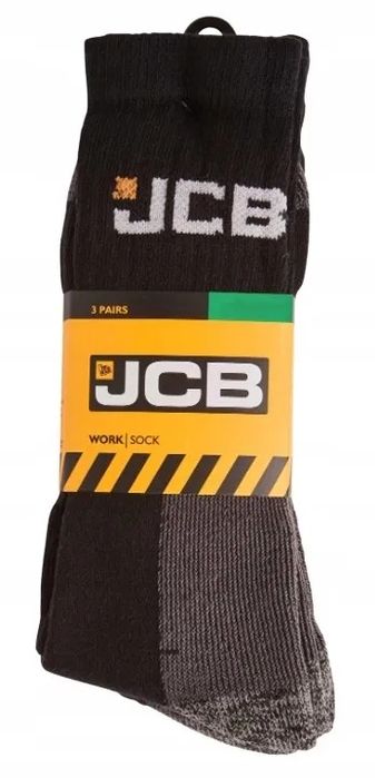 JCB Zestaw 3-pak roboczych skarpet rozmiar 39/42