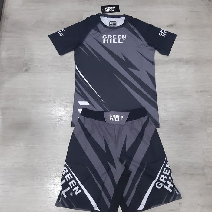 Рашгард, комплект Hayabusa, Green hill (футболка і шорти)