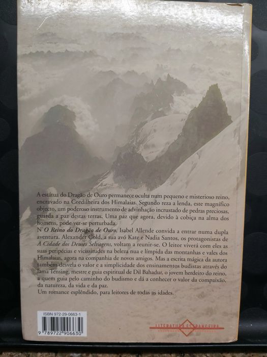 O Reino do Dragão de Ouro
de Isabel Allende