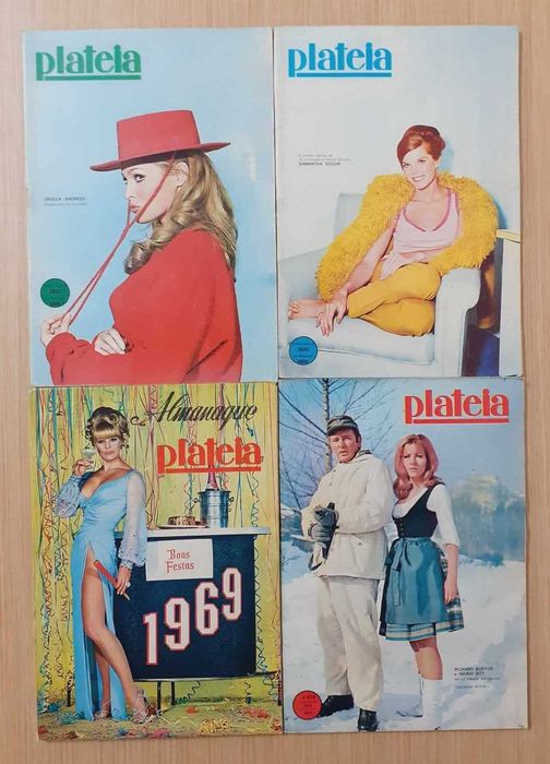 Revistas Plateia de 1968 a 1969 (Lote 3)