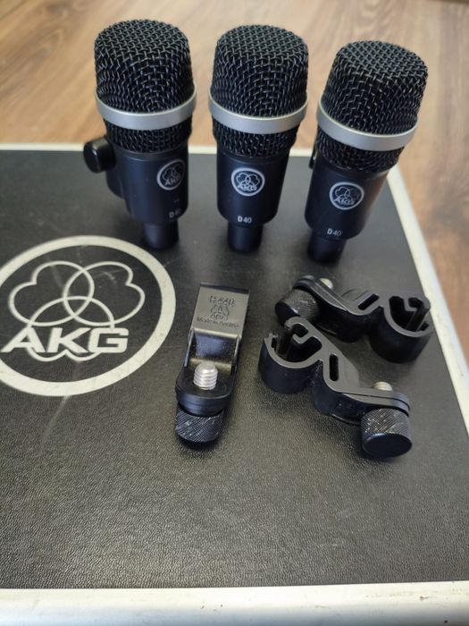 Conjunto Microfones AKG Drumset Concert I + Sm 57